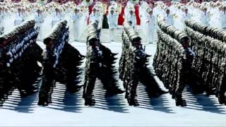 Chinese Army  The Best Hell March 60th Anniversary HD [upl. by Llekcor]