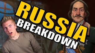 Civilization 6 Gameplay  Russia Leader Tips amp Strategy Breakdown [upl. by Novanod493]