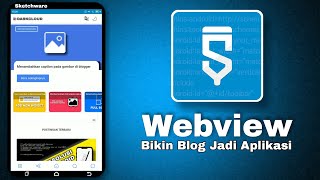 Webview Sketchware  Membuat blog jadi aplikasi dengan mudah via aplikasi Sketchware [upl. by Berty]