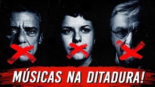 6 Músicas CENSURADAS na DITADURA 🤐❌ [upl. by Atnoved]