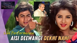 Aisi Deewangi  Live Karaoke Performance  Deewana  Saras Hemesh  Diwali Bash [upl. by Vani556]