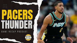 Tyrese Haliburton sets Pacers record for most assists in a season in victory over Thunder [upl. by Aramoj193]