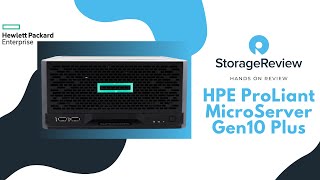 HPE ProLiant MicroServer Gen10 Plus Hands on Review [upl. by Otrebilif]