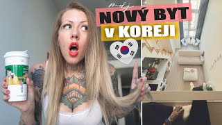 můj NOVÝ BYT v KOREJI [upl. by Lennad]