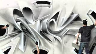 3D graffiti DensOner [upl. by Adam]