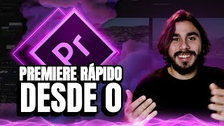 APRENDE Cómo EDITAR vídeo RÁPIDO 🚀 en PREMIERE PRO CC 2022 TUTORIAL 10 minutos [upl. by Hammel]