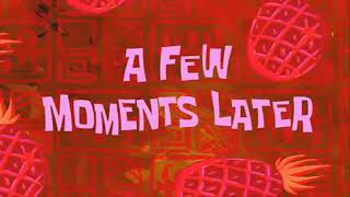 A few moments later SPONGEBOB meme [upl. by Nickelsen]