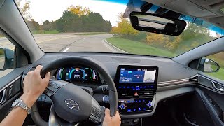 2020 Hyundai Ioniq EV Limited  POV Driving Impressions [upl. by Tadeas]