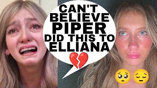 See WHAT Piper Rockelle DID TO Elliana Walmsley 😱😳 With Proof  Piper Rockelle tea [upl. by Aillicec]