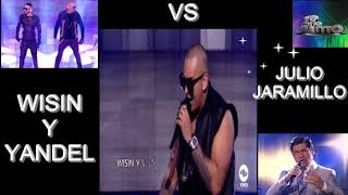 WISIN Y YANDEL VS JULIO JARAMILLO  YO ME LLAMO [upl. by Anaimad]