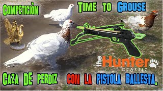 🦌The Hunter Classic Competición Caza una perdiz nival de la tundra con la pistola ballesta 783 [upl. by Audly]