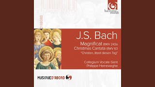 Magnificat BWV 243a XIII Virga Jesse floruit [upl. by Arodoeht]