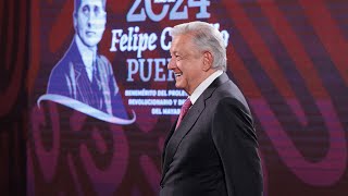 México votó con paz y libertad en elecciones 2024 Conferencia presidente AMLO [upl. by Nim779]