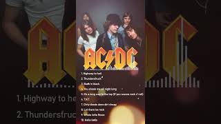 AC DC Greatest Hits full album Best Songs Playlist [upl. by Mackie847]