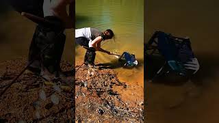 Pond dam fishing for Silver Perch Catch and release outback fishing [upl. by Balf]