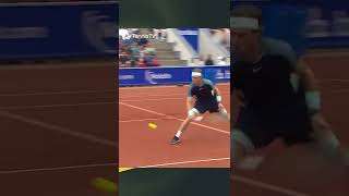 Andrey Rublev INSANE Backspin Drop Shot 😍 [upl. by Ahsini]