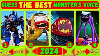 Guess Monster Voice Skibidi Thomas Bus Eater Train Eater CatNap Coffin Dance [upl. by Mendoza]