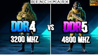 DDR4 3200 MHz RAM vs DDR5 4800 MHz RAM  Test in 9 Games  1080p  Benchmark [upl. by Assirialc353]