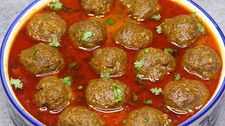 Bade Ke Kofte Recipe  Bade Ke Kofte Kaise Banate Hain  Bade Ke Gosht Ke Kofte  Keema Kofte Recipe [upl. by Adham]