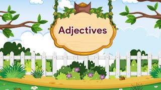 Adjectives  English Grammar Gear  Class 4 [upl. by Einafit863]