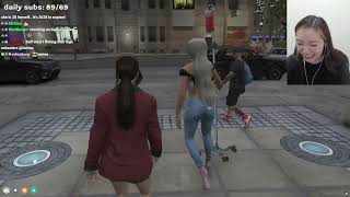 Carmella down bad after auction  GTA NoPixel 40 [upl. by Narmak]