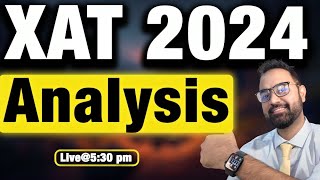 XAT 2024 First Cut Analysis  How Difficult was XAT Exam  Score Vs Percentile [upl. by Llenoil]