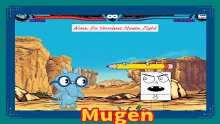 Mugen  Sniffles Happy Tree Friends Vs Doodlebob Spongebob Squarepants Request [upl. by Bronwen78]