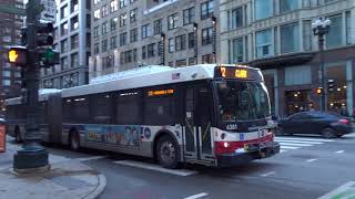 CTA Bus Howard bound D60LFR 4381 Rt22 at State StWashington St [upl. by Asiuol844]