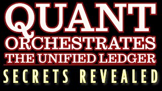 💣💥QUANT QNT ORCHESTRATES THE UNIFIED LEDGER  SECRETS REVEALED QNT [upl. by Aihsotal311]