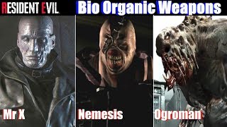 RE Most Dangerous Bio Weapons BOW  Resident Evil 2 Remake [upl. by Reifinnej]