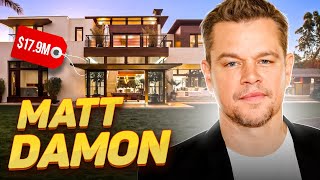 How Matt Damon lives and how much he earns [upl. by Akir]