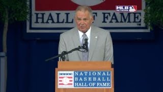 Bobby Coxs Baseball Hall of Fame Speech  July 27 2014 [upl. by Miran998]