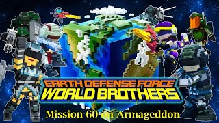 EDF World Brothers Mission 60 on Armageddon Difficulty [upl. by Gabi]