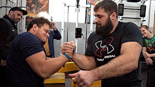 SCHOOLBOY VS 7x World Champion  ARM WRESTLING 2024 [upl. by Siron]