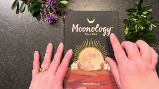 2024 Moonology diary by Yasmin Bolard flip through flipthrough [upl. by Seitz]