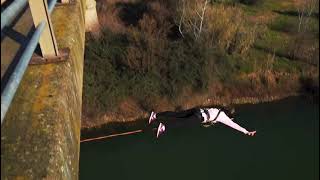 Puenting en Extremadura  Aventura Extrema Extremadura [upl. by Ynabe558]