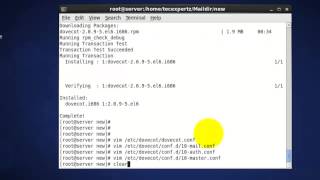 Setup Postfix Server step by step in CentOS [upl. by Eirellav102]