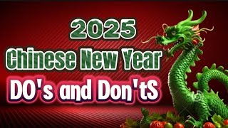 2025 CHINESE NEW YEAR DOS AND DONT SMGA PAMAHIIN SA PAGSALUBONG NG CHINESE NEW YEAR 2025 CNY2025 [upl. by Yblocaj583]