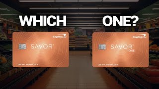 Savor vs SavorOne Which Capital One Card is Best [upl. by Vod]