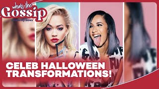 Celebs Transform into Celeb Lookalikes for Halloween [upl. by Beckerman855]