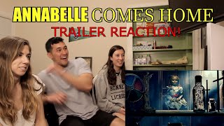 ANNABELLE COMES HOME  Official Trailer  REACTION [upl. by Ludvig]