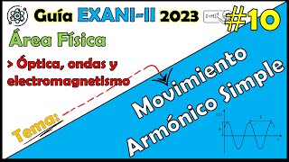 Curso EXANI II 2023 Física Movimiento Armónico Simple 24 [upl. by Fiora]