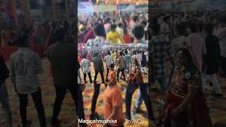 Garba Night 2024 at Bhachau gujrat💃Navratri celebration 🥰😍 [upl. by Hulbig]