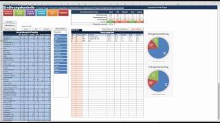 Excel Tabelle zur Ernährungskontrolle und Gewichtskontrolle 20 für Diät Training und Abnehmen [upl. by Nydnarb]