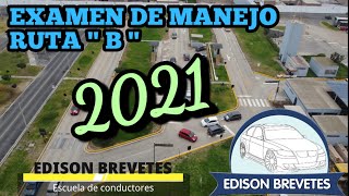 Examen de manejo ruta B touring 2021 [upl. by Ida]