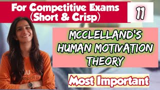 What is McClellands Human Motivation Theory [upl. by Flower]