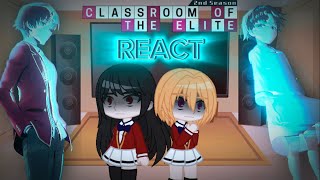 Classroom of the Elite React CLASS D 22  🇺🇸Gacha Club [upl. by Labana]