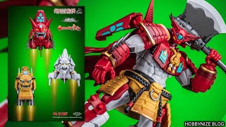 Iron Romance Workshop SRL01 GetterAkaoni Action Figure  Super Robot Legend Update [upl. by Raual454]