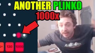 Bossman hits Plinko 1000x for the third time in 2 days But will he lose it all [upl. by Panta]