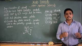 01 Introduction to NonAqueous Solvents [upl. by Ashely]